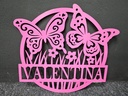 Butterfly Nursery Name Sign