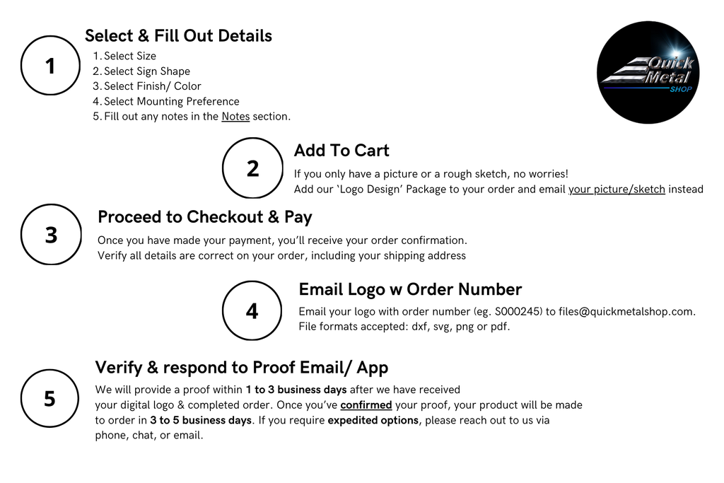 Order Instructions