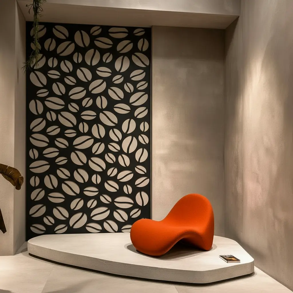 CI002- Coffee Beans- Panel 4x8